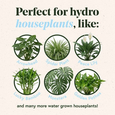 WE THE WILD Hydro Pellet Organic Plant Food For Propagation & Watergrown Houseplants