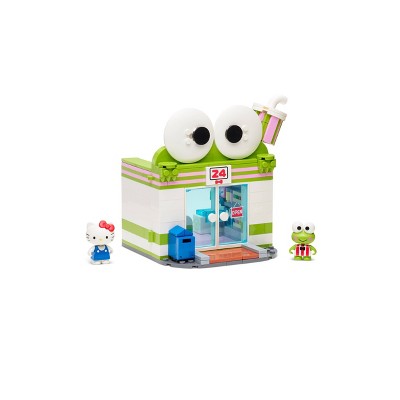 Hello Kitty and Friends Keroppi Mart Building Set with Hello Kitty and Keroppi Minifigures