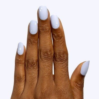 Olive & June Fake Nails - S Round - Sparkle Accent - 32ct