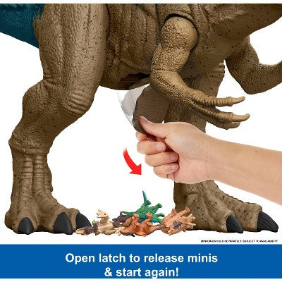 Jurassic World Super Colossal Allosaurus Dinosaur 38'' Long Swallows Minis (LOCAL PICKUP ONLY)