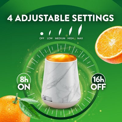 Air Wick Vibrant Essential Mist Aromatherapy Diffuser Kits - Sparkling Mandrain & Clementine - 2ct