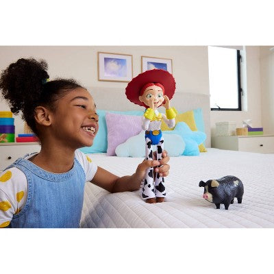 Disney and Pixar Toy Story 5 Critter Talk Jessie, 12" Action Figure Toy & JD Pig, 35 Sounds