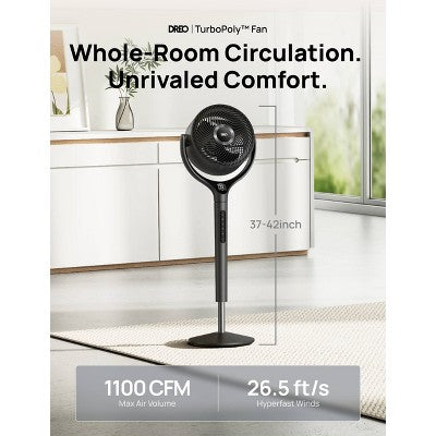 DREO 9'' 2D Portable Polyfan (LOCAL PICKUP ONLY)