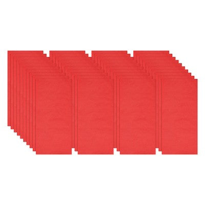 40ct 20"x20" Bulk Christmas Tissue Paper Red