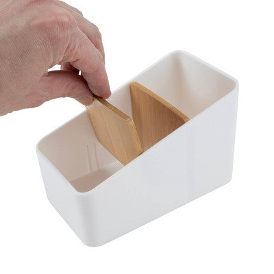 Thinkspace 3 Compartment Storage White