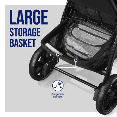Chicco Bravo 3-in-1 Quick-Fold Trio Travel System - Ombra: 48.3 lbs, 35.2 Inches Depth, 42.7 Inches Height (LOCAL PICKUP ONLY)