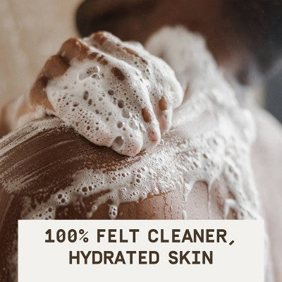Papatui Men's Sulfate-Free Exfoliating and Hydrating Coconut Oil Body Wash - Sandalwood Suede - Trial and Travel Size - 3 fl oz