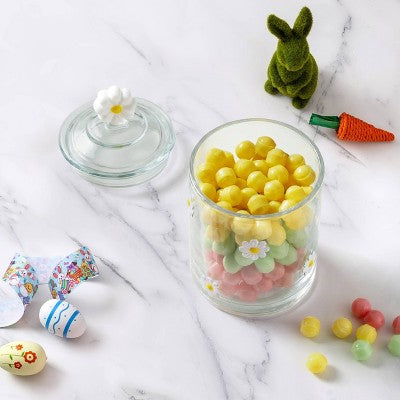 Cook With Color Daisy Icon Treat Gifting Jar