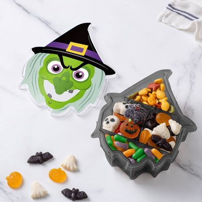 Cook With Color Witch Halloween Snackle Box Food Storage Container