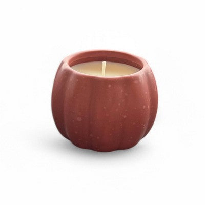 3.9oz Pumpkin Ceramic Scented Candle Red - Bullseye's Playground