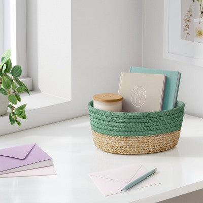 Gifting Decorative Basket Green - Brightroom