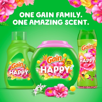 Gain Happy Scent Booster Beads - 12.2oz
