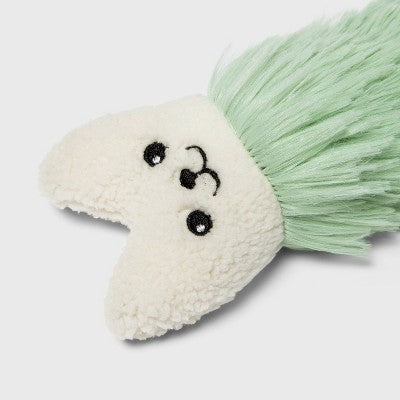 Fluffy Cat with Ribbons Cat Toy - Coral - Boots & Barkley