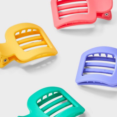 Flat Square Claw Clip - 4pc - Cat & Jack