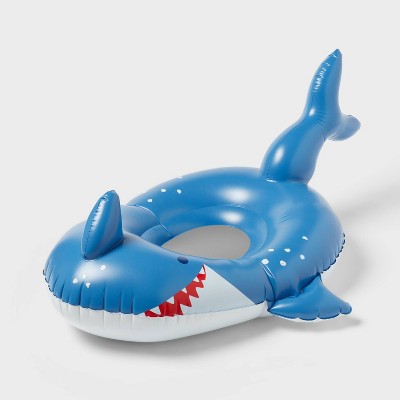 Shark Float - Sun Squad: PVC Novelty Pool Toy, 183 lbs Capacity