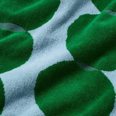 36"x72" Bubble Dot Oversized Beach Towel Green/Blue - Room Essentials