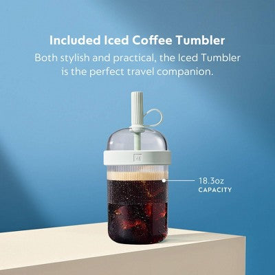 Nespresso Limited-Edition Vertuo Pop+ Coffee and Espresso Maker Flavored Iced Bundle by Breville Pistachio