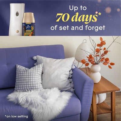 Glade Automatic Air Freshener Room Spray Fall Scent Refill - Embers & Sandalwood - 6.2 oz