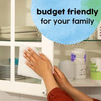 Bounty Essentials Select-A-Size White Paper Towels - 12 Triple Rolls