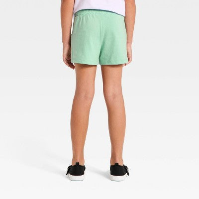 Girls' Pull-On Knit Shorts - Cat & JackMint Green L