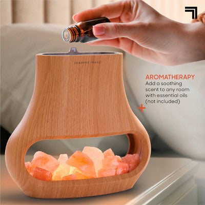 Sharper Image Salt Lamp Diffuser
