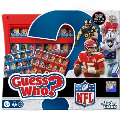 Guess Who? NFL Edition Board Game, Easter Gifts for Kids, Ages 6 and Up
