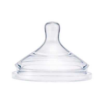 Boon NURSH Silicone Bottle Nipples - Fast Flow - 3pk