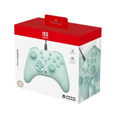 Hori Horipad Turbo Gaming Controller for Nintendo Switch 2 - Cozy Green