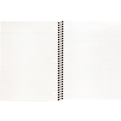 College Ruled Orange 1 Subject Flexible Plastic Cover Spiral Notebook - up&up: 70 Pages, 3 Hole Punched, Tween & Teen