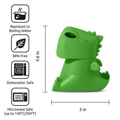 Ototo Holiday Gift Plastic Dracowave Dragon Microwave Cleaner