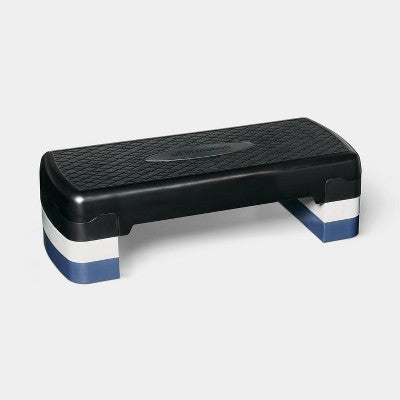 Adjustable 7.6" Step Deck - All In Motion: Polypropylene, 300lb Capacity, Total Body Workout (LOCAL PICKUP ONLY)