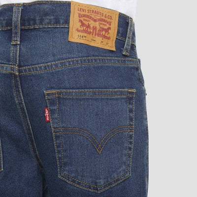 Levi's Boys' 514 Straight Fit Performance Jeans - Medium Wash 18