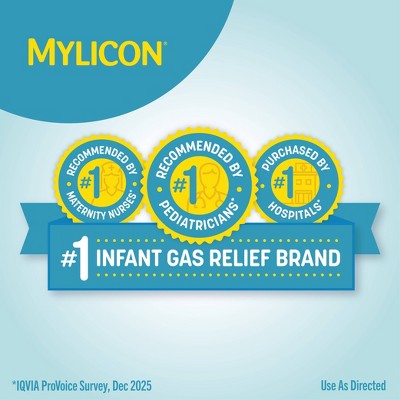 Mylicon Infants Gas Relief Drops Dye Free - 0.5 fl oz
