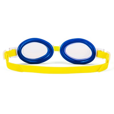Aqua Leisure SPLASHTIME Kids' Swim Goggles - Blue: Latex-Free, Adjustable Polycarbonate Lens