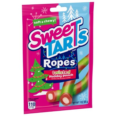 SweetTarts Christmas Ropes Candy - 3oz