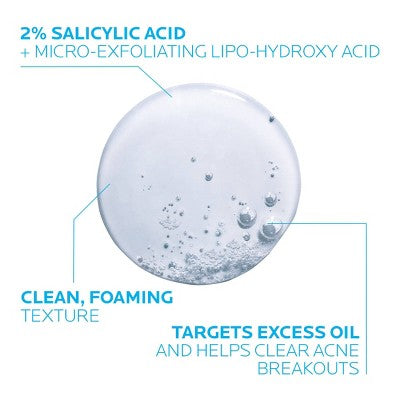 La Roche-Posay Effaclar Acne Face Cleanser with Salicylic Acid - EXP.7/2027