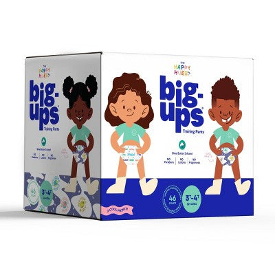 Happy Hues Big-ups Disposable Training Pants - 3T-4T - 46ct