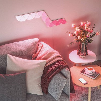 Nanoleaf 10pk Shapes Triangle Mini Expansion LED Light Kit