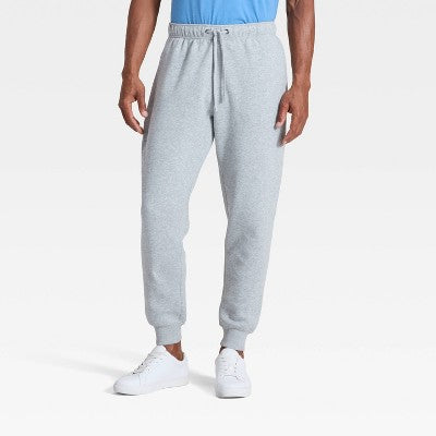 Men's Every Wear Fleece Jogger Pants - Goodfellow & Co Gray L