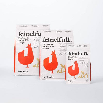 Chicken and Brown Rice Recipe Dry Dog Food - 13lbs - Kindfull