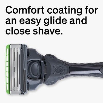Schick Hydro Sensitive Razor Blade Refills - Men's Razor Refills, Razor Blades for Men - Trial Size - 6 Razor Refills