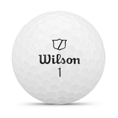 Wilson Duo Soft 12pc Golf Balls - White