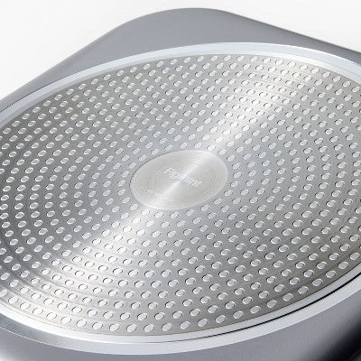 Nonstick Ceramic Single Burner Griddle Pan Dark Gray - Figmint