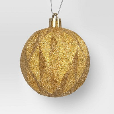 100pc Shatter-Resistant Round Christmas Tree Ornament Set Red/Gold/Green/Silver - Wondershop