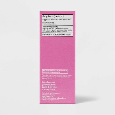 Children's Diphenhydramine Allergy Relief Liquid - Bubblegum - 4 fl oz - up&up