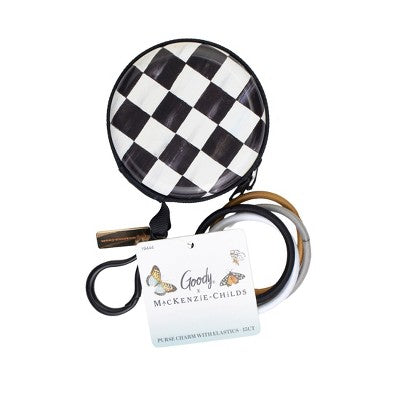MacKenzie-Childs x Goody Plasticrse Charm with Elastics Courtly Check - 15ct