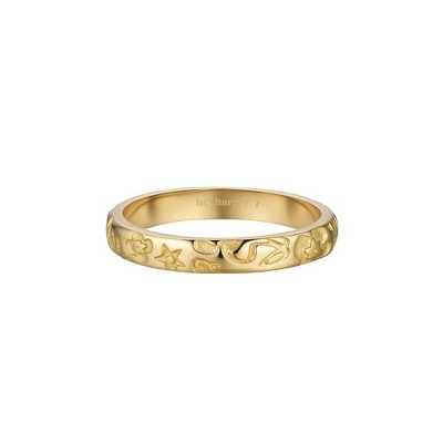 Hey Harper Aurie Ring Set - Gold Size 8