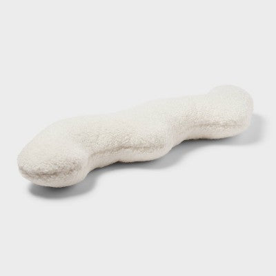 Squiggle Decorative Throw Pillow Ivory - Room Essentials (LOCAL PICKUP ONLY)