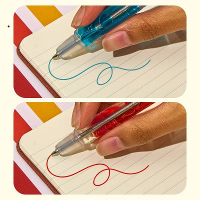 Lifelines 2pk Scented Lava Pen Set Blue/Red