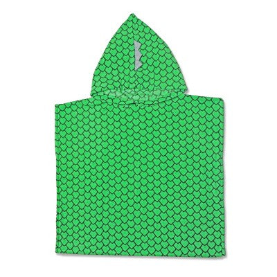 Kids Dino Wearable Halloween Blanket Green - Bullseye's Playground